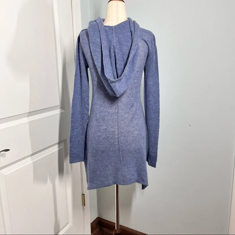 Sala Fifth Avenue 100% cashmere turtle neck hoodie sweater size XS - Picture 9 of 12